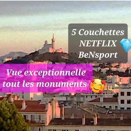 Sublime 2 Pieces Vue Incroyable Mer Et Tout Les Monuments De Marsiglia Esterno foto